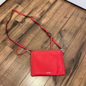 REBECCA MINKOFF red crossbody bag